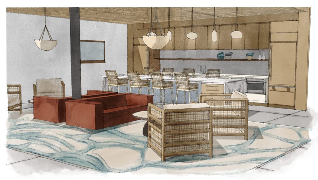 Lounge Rendering